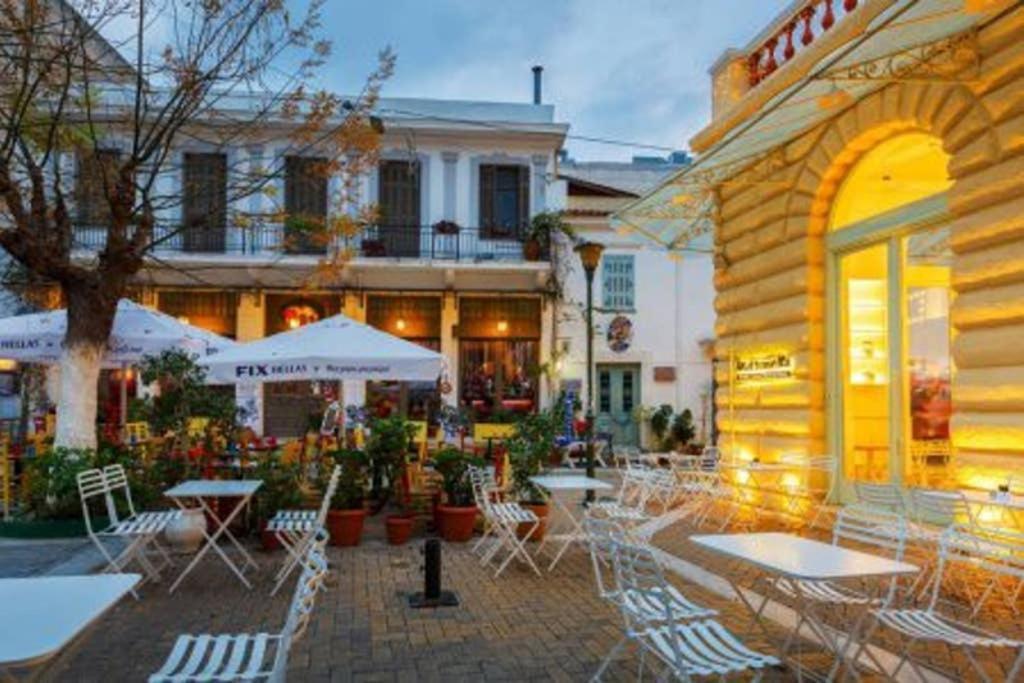 Apartamento Athens Designer'S Loft Downtown Exterior foto
