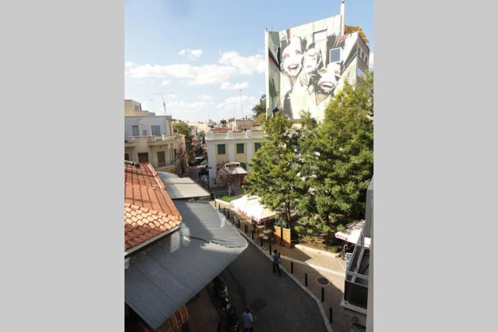 Apartamento Athens Designer'S Loft Downtown Exterior foto