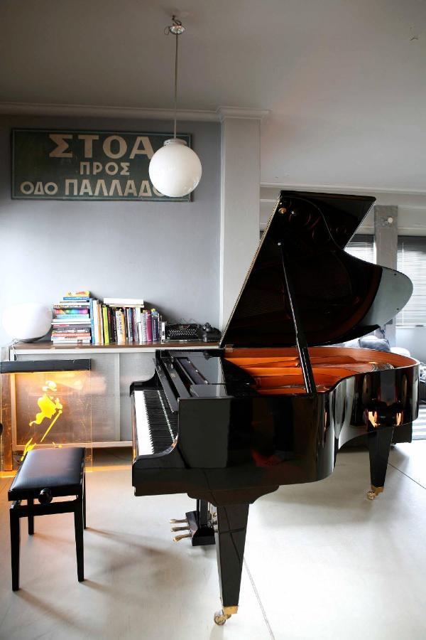 Apartamento Athens Designer'S Loft Downtown Exterior foto